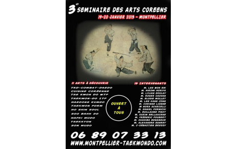 Séminaire des arts coréens